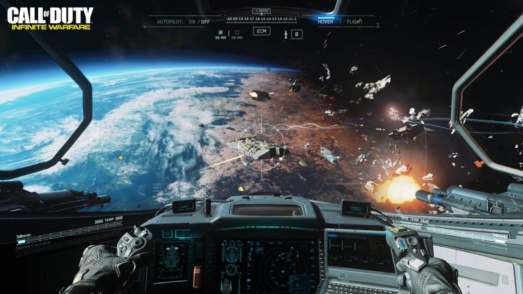 Разработчики Infinite Warfare пояснили, почему в космосе слышны взрывы. - Изображение 1 Разработчики Infinite Warfare пояснили, почему в космосе слышны взрывы. - Изображение 1