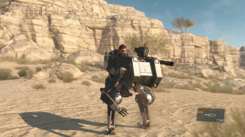 40 минут Metal Gear Solid 5: на закорках у робота под музыку 80-х. - Изображение 1 40 минут Metal Gear Solid 5: на закорках у робота под музыку 80-х. - Изображение 1