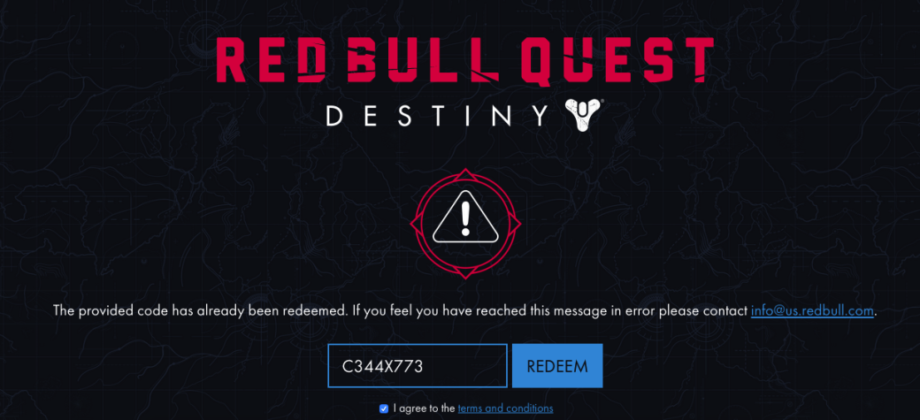 Как игроки сорвали совместную акцию Red Bull и Destiny - Изображение 3 Как игроки сорвали совместную акцию Red Bull и Destiny - Изображение 3