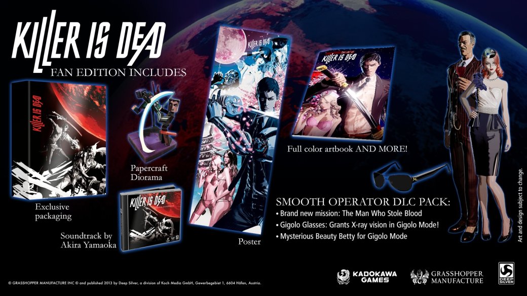 Объявлена дата релиза Killer is Dead - Изображение 1 Объявлена дата релиза Killer is Dead - Изображение 1
