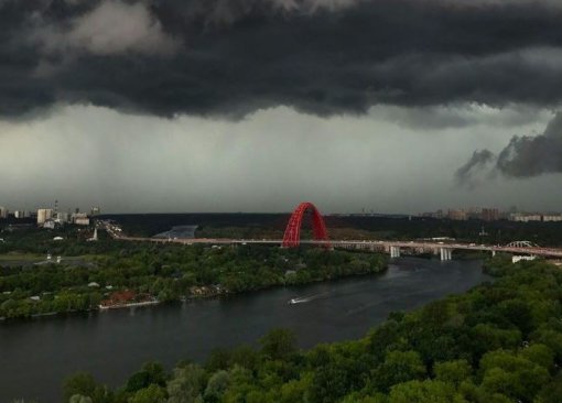 Как Интернет отреагировал на новый ураган в Москве