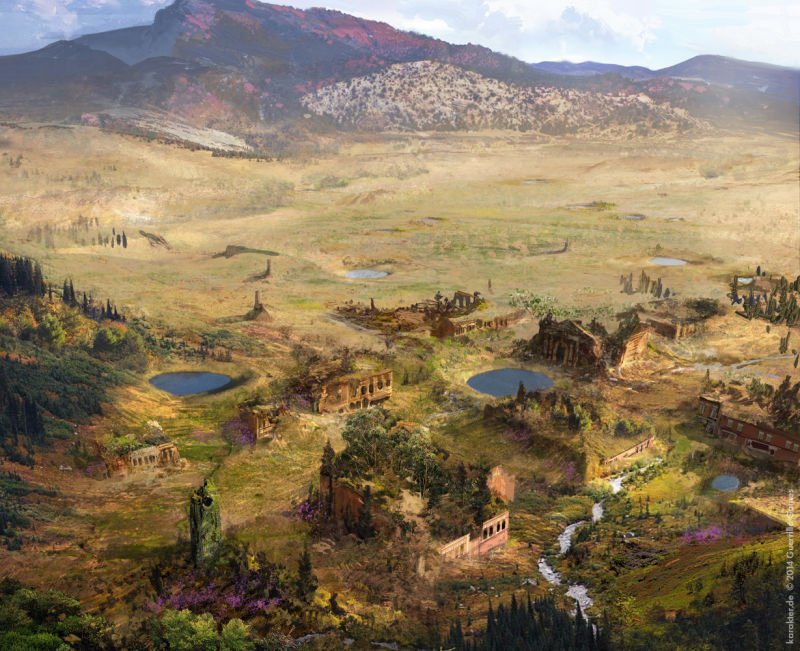 Прекрасные концепты Horizon: Zero Dawn от художников «Игры престолов» - Изображение 12 Прекрасные концепты Horizon: Zero Dawn от художников «Игры престолов» - Изображение 12