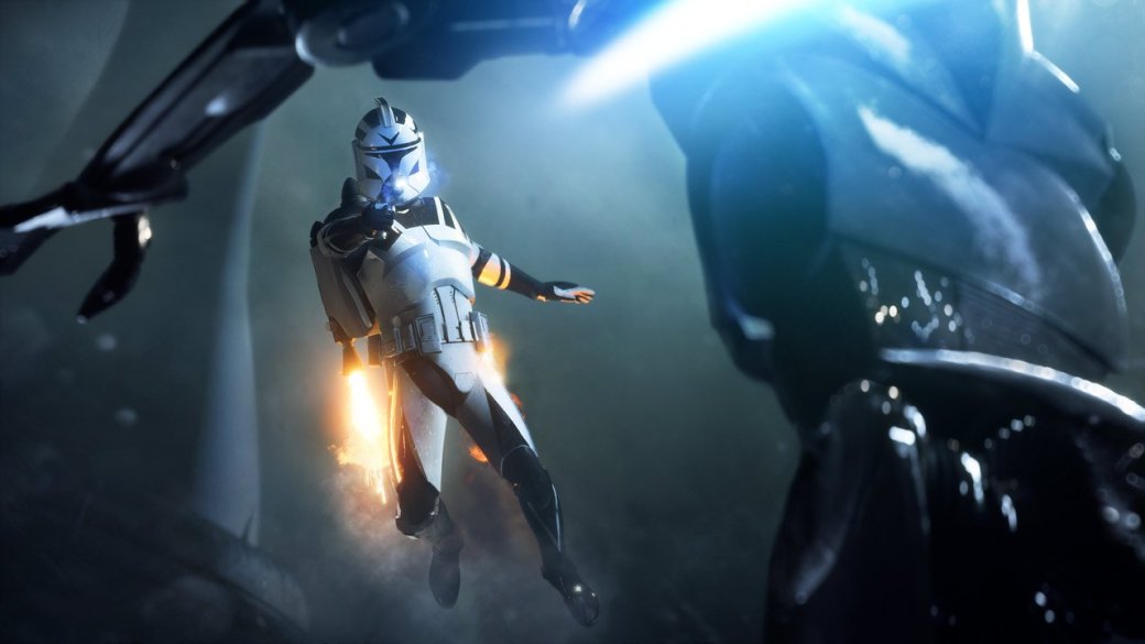 Невероятная графика Star Wars: Battlefront II (2017) в 15-и гифках из открытой беты | Канобу Невероятная графика Star Wars: Battlefront II (2017) в 15-и гифках из открытой беты | Канобу