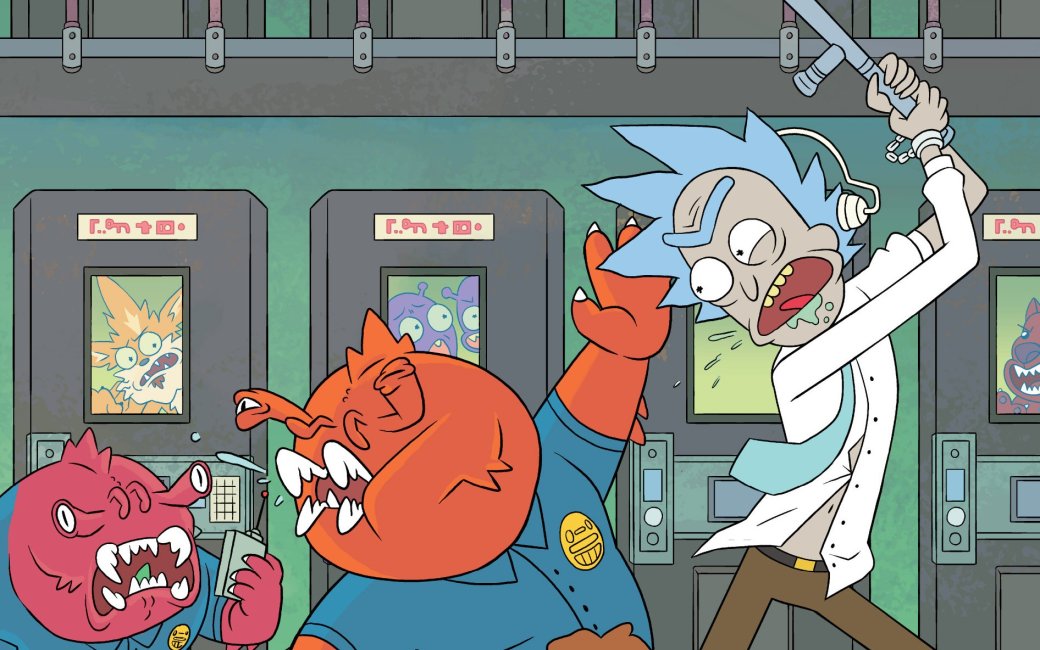 Зачем читать комиксы про Рика и Морти Канобу