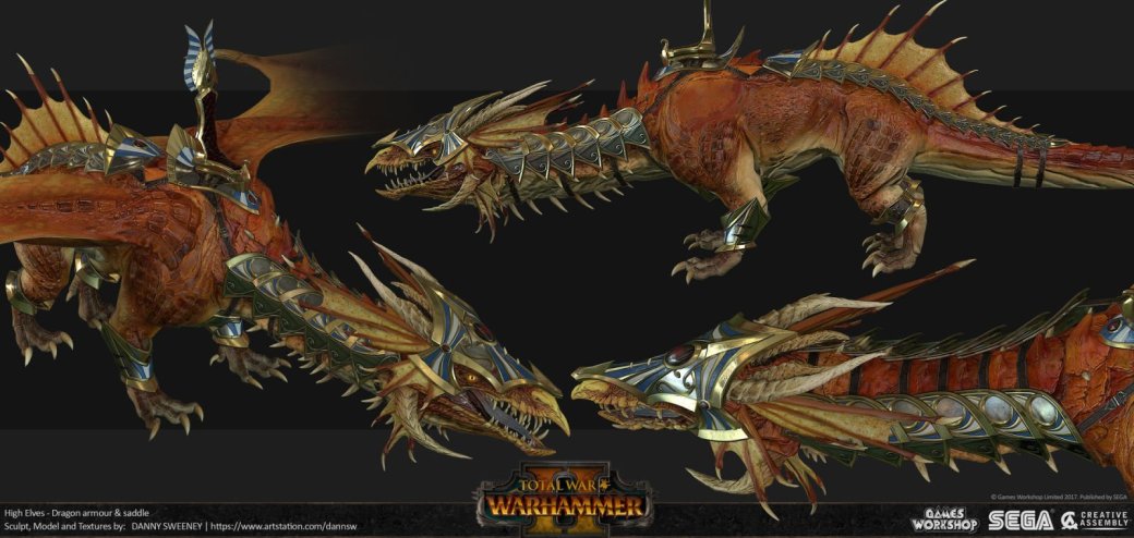 Взгляните на потрясающие концепт-арты Total War: Warhammer II. - Изображение 42 Взгляните на потрясающие концепт-арты Total War: Warhammer II. - Изображение 42